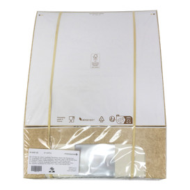 Scatola in Cartone Quadrata PackiPack Vision Kraft 28x28x10cm (25 Pezzi)