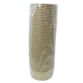 Insalatiera di Cartone Kraft-Kraft 750ml Ø15,0cm (300 Pezzi)