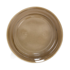 Contenitori di Cartone Kraft-Kraft con Coperchio PET 1.300ml (240 Pezzi)
