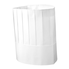 Cappello TNT di Polipropilene Chef Bianco (10 Pezzi)