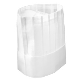 Cappello TNT di Polipropilene Chef Bianco (10 Pezzi)