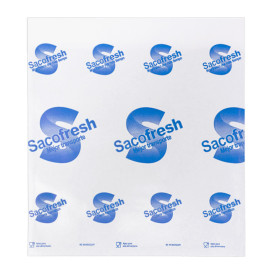Sacchetto per Sottovuoto Riutilizzabile con Chiusura Blu 30x25cm (100 Stück)