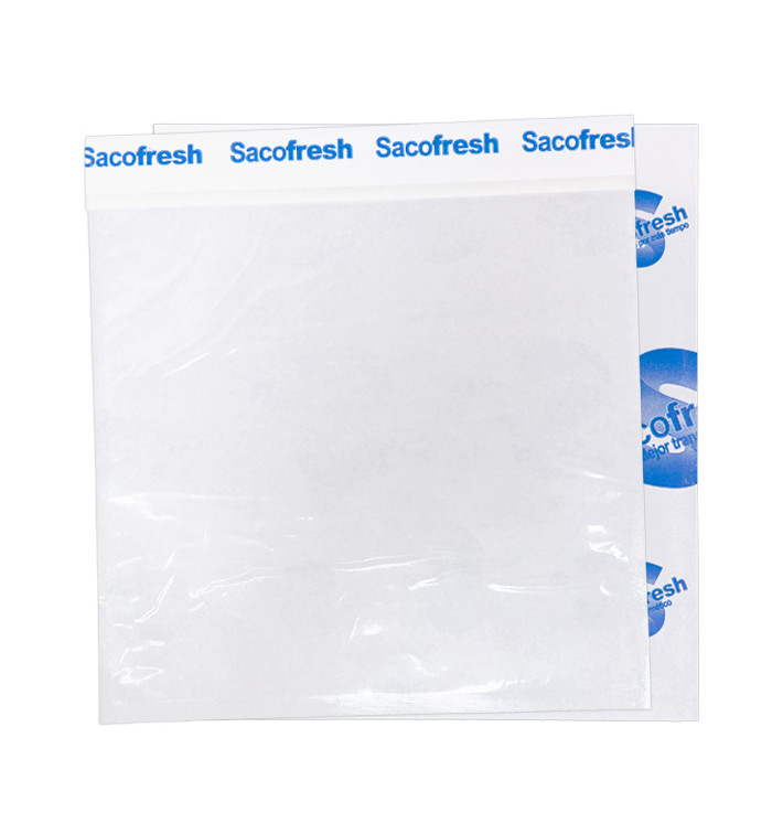Sacchetto per Sottovuoto Riutilizzabile con Chiusura Blu 30x25cm (1.200 Stück) Sacchetto per Sottovuoto Riutilizzabile con Chiusura Blu 30x25cm (1.200 Stück)