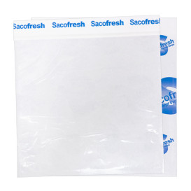 Sacchetto per Sottovuoto Riutilizzabile con Chiusura Blu 30x25cm (100 Stück)