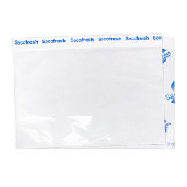 Sacchetto per Sottovuoto Riutilizzabile con Chiusura Blu 30x36cm (100 Stück)