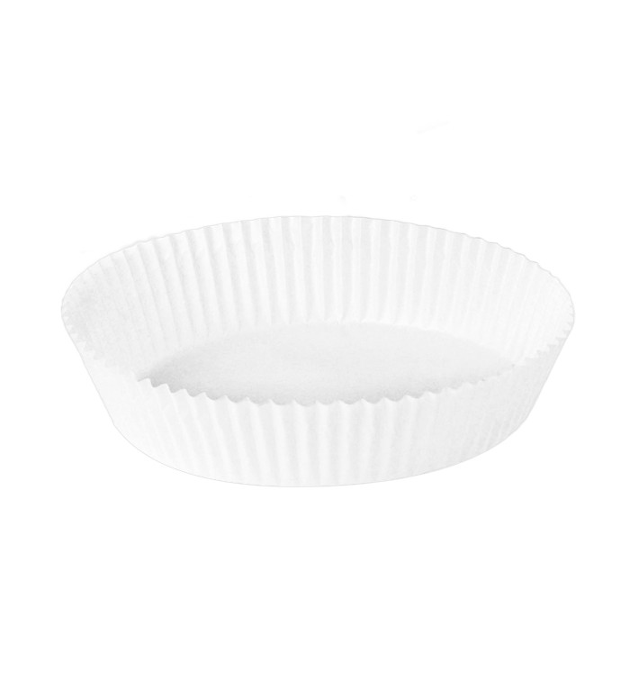 Carta Kraft per Friggitrice ad Aria Bianca 90g Ø22x4cm (50 Pezzi) Carta Kraft per Friggitrice ad Aria Bianca 90g Ø22x4cm (50 Pezzi)