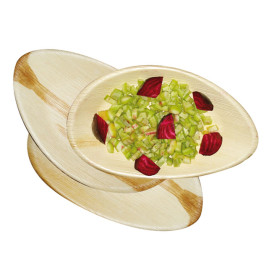 Vassoi Ovale in Foglia di Palma 26x16x2,5 cm (25 Pezzi)