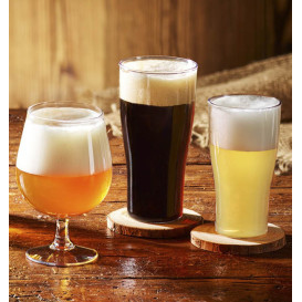 Bicchiere Riutilizzabile Durable SAN Birra Trasp. 350ml (5 Pezzi)