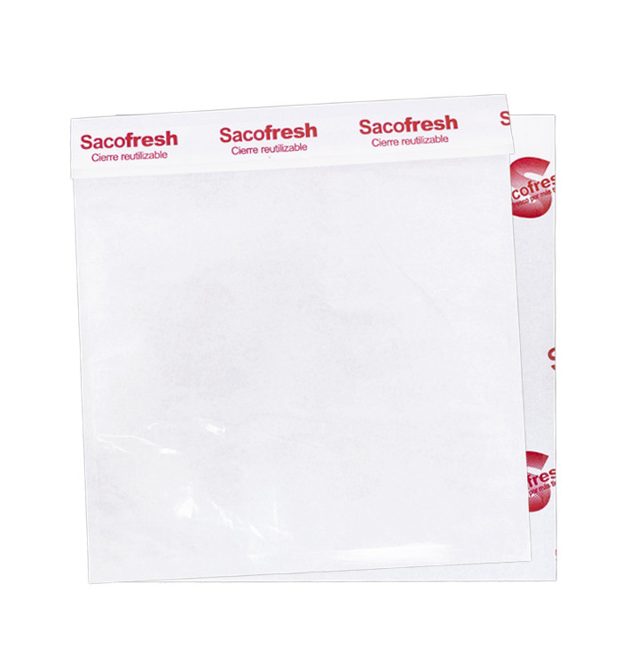 Sacchetti di PE e Carta Riutilizzabile Piega Adesivo Sacofresh Rosso 30x25cm (100 Stück) Sacchetti di PE e Carta Riutilizzabile Piega Adesivo Sacofresh Rosso 30x25cm (100 Stück)
