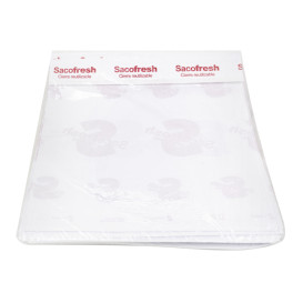 Sacchetti di PE e Carta Riutilizzabile Piega Adesivo Sacofresh Rosso 30x25cm (100 Stück)