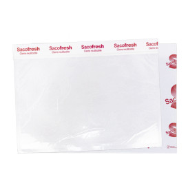 Sacchetti di PE e Carta Riutilizzabile Piega Adesivo Sacofresh Rosso 30x36cm (100 Stück)