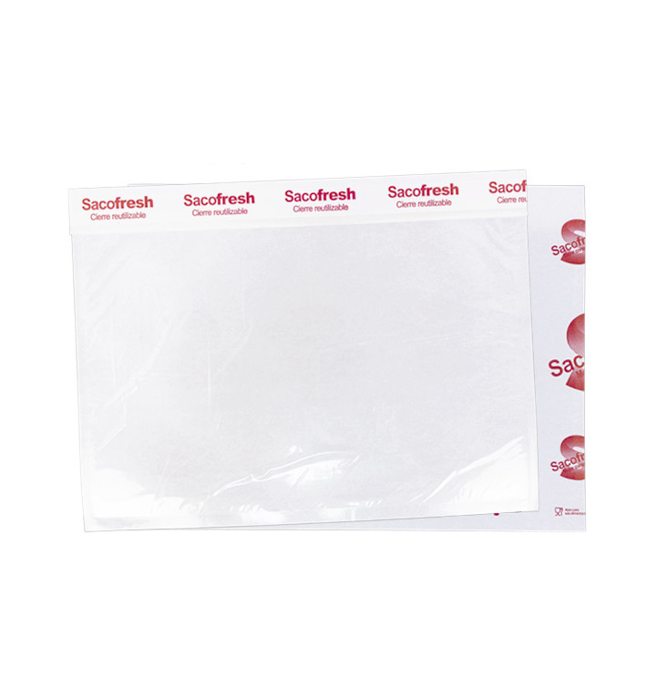 Sacchetti di PE e Carta Riutilizzabile Piega Adesivo Sacofresh Rosso 30x36cm (1.000 Stück) Sacchetti di PE e Carta Riutilizzabile Piega Adesivo Sacofresh Rosso 30x36cm (1.000 Stück)