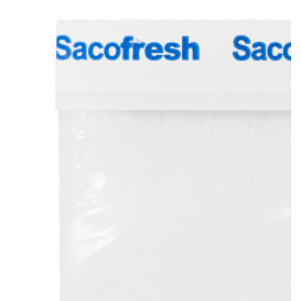 Sacchetti di PE e Carta Piega Adesivo Sacofresh Blu 30x20cm (100 Stück)