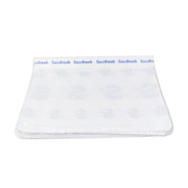 Sacchetti di PE e Carta Piega Adesivo Sacofresh Blu 30x36cm (100 Stück)