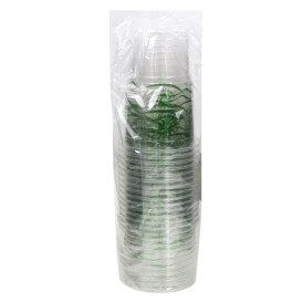 Bicchiere in PLA Biodegradabile Trasparente 250ml Ø7,3cm (500 Pezzi)