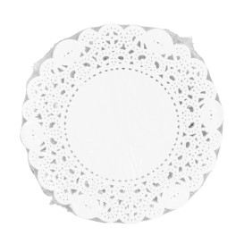 Centrino di Carta Traforato Bianco Ø11,5cm (250 Pezzi)
