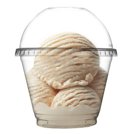 Coppette di Plastica PET Glas 270ml Ø9,3cm (50 Pezzi)