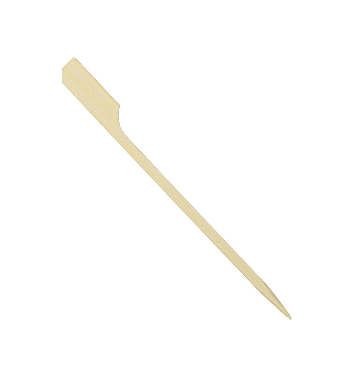 Spiedini di Bambù "Golf" 12cm (2.500 Pezzi) Spiedini di Bambù "Golf" 12cm (2.500 Pezzi)