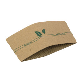 Fodera per Bicchiere di Cartone ondulato 12 e 20 Oz (100 Pezzi)