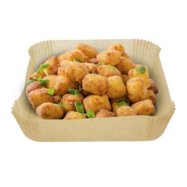Carta Kraft per Friggitrice ad Aria 40g 17x17x4cm (50 Pezzi)