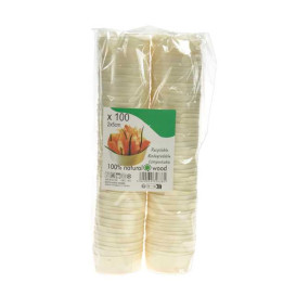 Bicchiere Degustazione Legno 40ml Ø5x2cm (1.200 Pezzi)