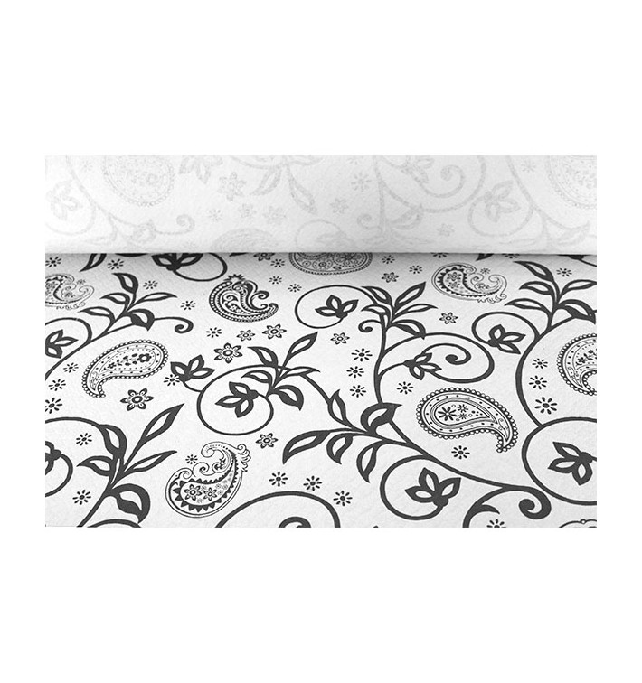 Tovaglia Carta Rotolo "Cachemire" Bianco 1,2x100m 37g (6 Unità) Tovaglia Carta Rotolo "Cachemire" Bianco 1,2x100m 37g (6 Unità)