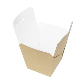 Contenitore di Cibo Wok Kraft 450ml (25 Pezzi)