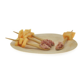 Cucchiaino di Bambù 12cm in scatola (24 Pezzi)