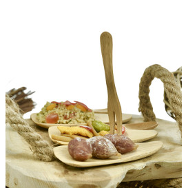 Mini Forchetta di Bambù 9cm (24 Pezzi)