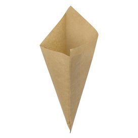 Sacchetto TNT Manico Fustellato Blu 17+5x22,5cm (25 Pezzi)