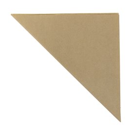 Cono di Carta Antigrasso Kraft 25,5cm 100gr (1.600 Pezzi)