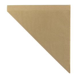 Cono di Carta Antigrasso Kraft 27,5cm 250gr (100 Pezzi)