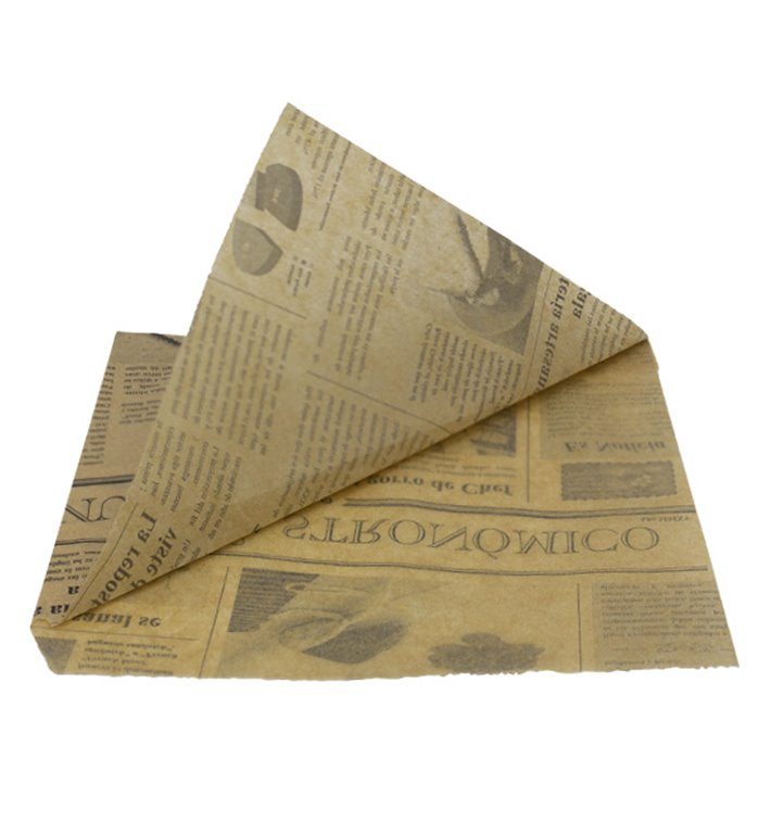 Sacchetto Carta Antigrasso Kraft Times 17x17cm (X Pezzi) Sacchetto Carta Antigrasso Kraft Times 17x17cm (X Pezzi)