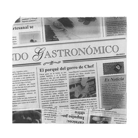 Sacchetto Carta Antigrasso Times 17x17cm (X Pezzi)