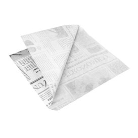 Sacchetto Carta Antigrasso Times 17x17cm (X Pezzi)