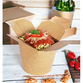 Contenitore Take Away Kraft 950ml (25 Pezzi)