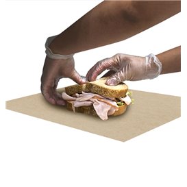 Carta Antigrasso Kraft 28x31cm (1000 Pezzi)