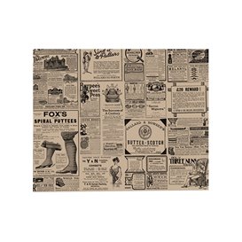 Carta Antigrasso Kraft Times 28x34cm (1.000 Pezzi)