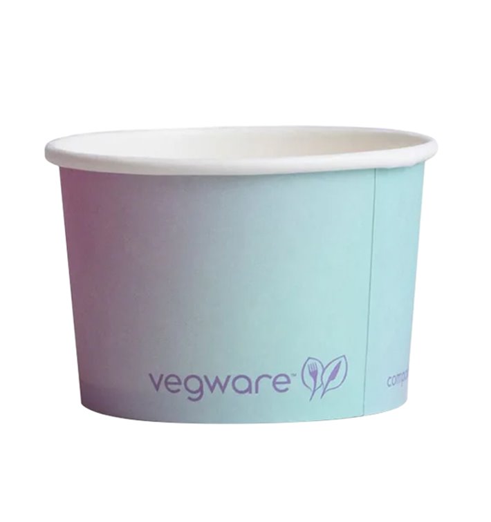 Vaschetta di Cartone per Gelato 4Oz/114ml (50 Pezzi) Vaschetta di Cartone per Gelato 4Oz/114ml (50 Pezzi)