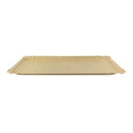 Vassoio di Cartone Rettangolare Kraft 10x16 cm (1.000 Pezzi)
