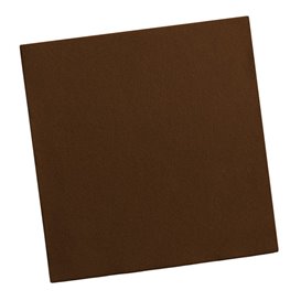 Tovagliolo Airlaid Marrone 40x40cm (50 Pezzi)