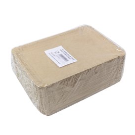Vassoio di Cartone Rettangolare Kraft 16x22 cm (1400 Pezzi)