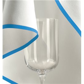 Panno in Rotolo "Roll Drap" Orlo Azzurro 40x64cm P64cm (10 Pezzi)
