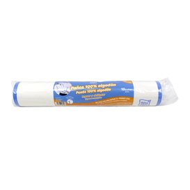 Panno in Rotolo "Roll Drap" Orlo Azzurro 40x64cm P64cm (10 Pezzi)