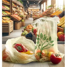 Sacchetti Mercato Block Home Compost “Classic” 30x40cm 12µm (2.000 Pezzi)