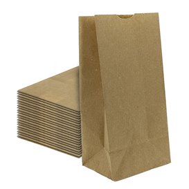 Sacchetto di Carta Kraft 50g/m² 12+8x24cm (1.000 Pezzi)
