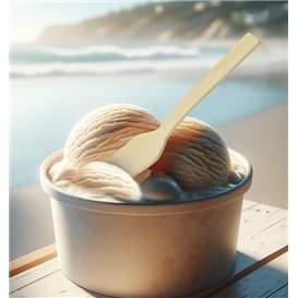 Cucchiaio di Bambù 9cm (100 Pezzi)