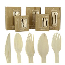 Cucchiaio di Legno Eco 16cm (3.000 Pezzi)