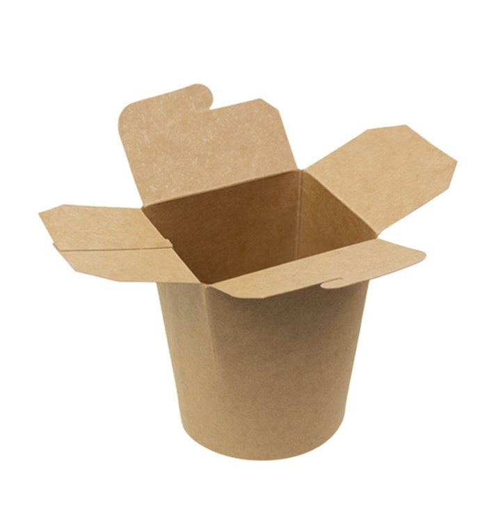Contenitore Take Away Kraft 450ml (250 Pezzi) Contenitore Take Away Kraft 450ml (250 Pezzi)