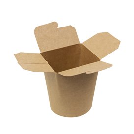 Contenitore Take Away Kraft 450ml (25 Pezzi)